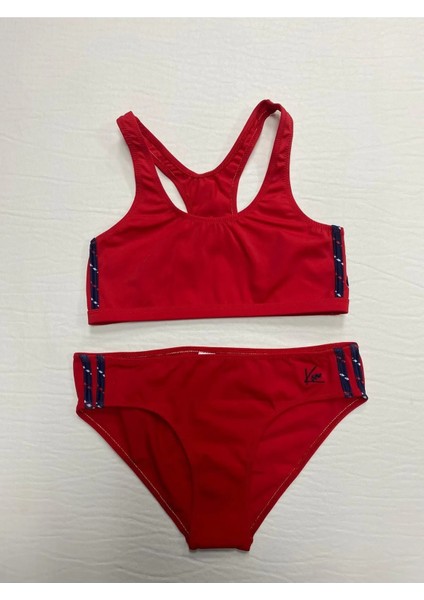 Kız Çocuk Sporcu Bikini Takımı