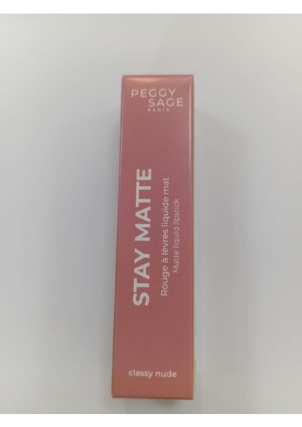 Mat Sıvı Ruj - Classy Nude 6 ml