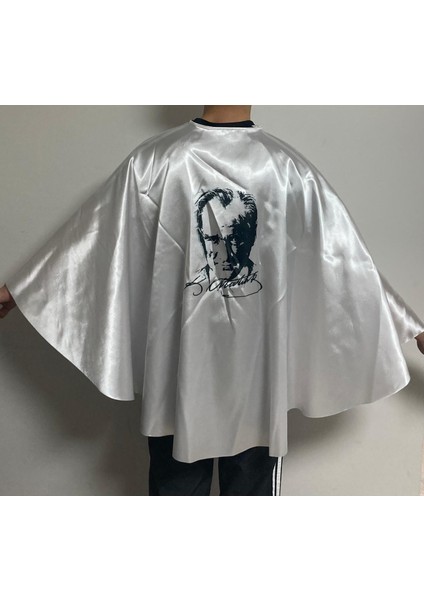 19 Mayıs Atatürklü Pelerin ve Türk Bayraklı T-Shirt Seti 23 Nisan-19 Mayıs Gösteri Kostümü L Beden fiyatları