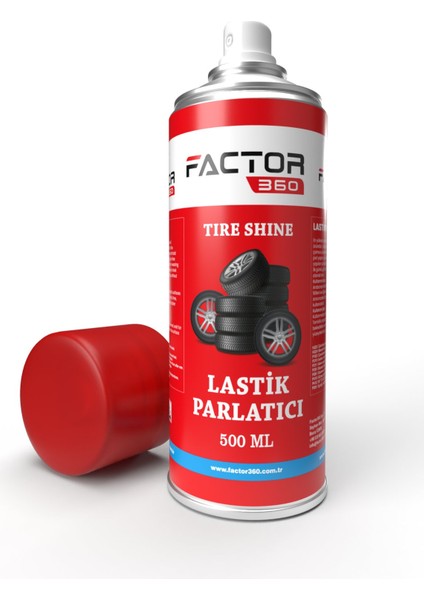Factor 360 LASTİK Parlatıcı 500 ml