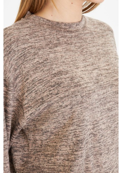 Beli Kuş Gözlü Triko Bluz modelleri