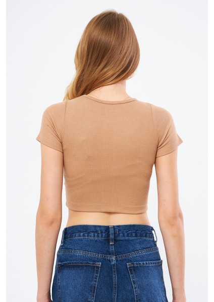 Çizgi Detaylı Kaşkorse Crop modelleri