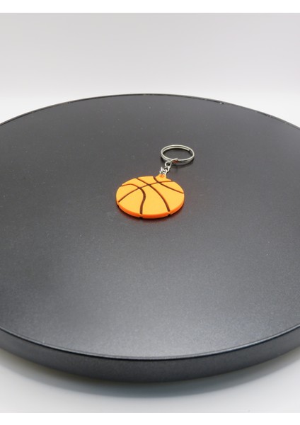Basketbol Topu Tasarımlı Anahtarlık – Spor Tutkunlarına Özel