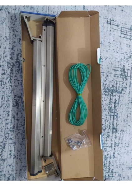 Cetinel Balkon Çamaşır Kurutmalık Askılığı Kare Küpeşte Balkon Askısı 80X30 mm