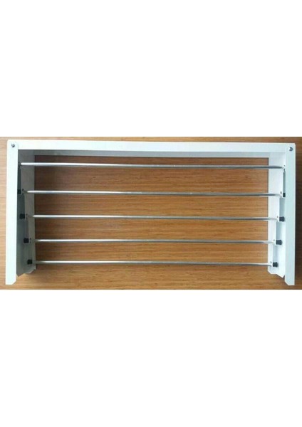 Slim Katlanır Duvara Montajlı Çamaşır Kurutmalığı 120CM Beyaz fiyatları