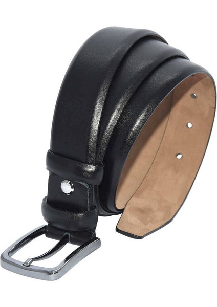 Siyah Çocuk Boy Deri Düz Model 3 Cm. Tokalı Klasik Kemer 200-G fiyatları