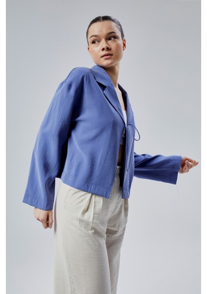 Indigo Salaş Kesim Bağlama Detaylı Gömlek indirimleri