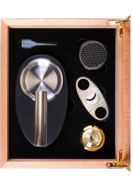 Siyah Puro Humidor Seti fırsatları