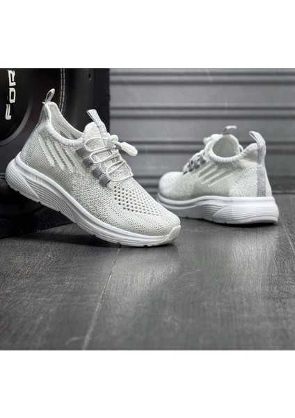 Ortopedik Yumuşak Taban Günlük Yazlık Sneaker Spor Ayakkabı Pembe Lila Beyaz Anne Kız Kombini