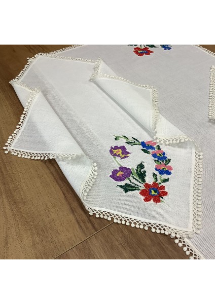 Kaneviçe Aplşkeli Oda Takımı-3 Parça