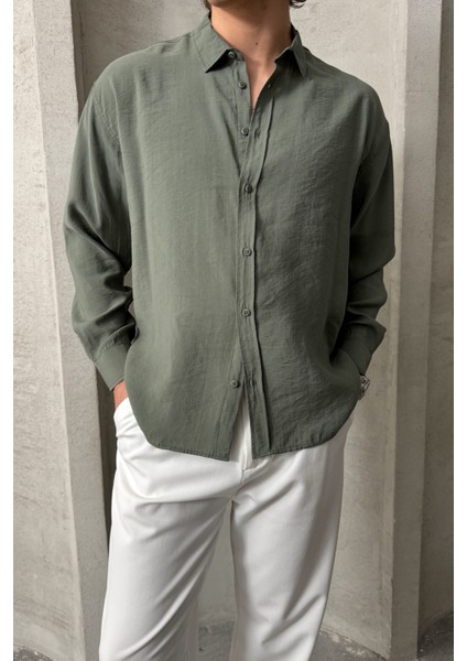 Erkek Oversize Modal Gömlek fiyatları