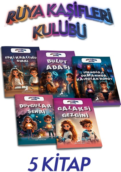 Rüya Kaşifleri Kulübü - 5 Kitap
