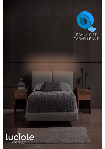 Rgb LED Abajur Aplik Gece Lambası Lambader Renkli Uzaktan Kumandalı Işık - Ledtube5