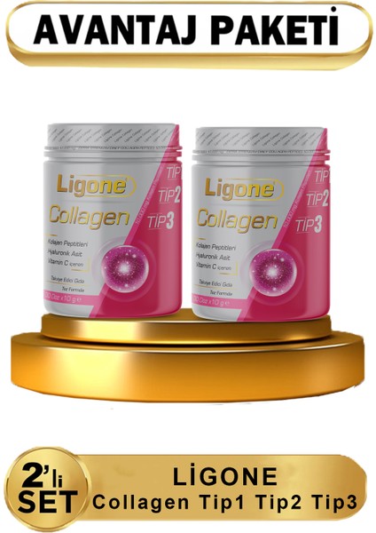 Collagen Powder 300 gr 2li ( Avantajlı Paket )