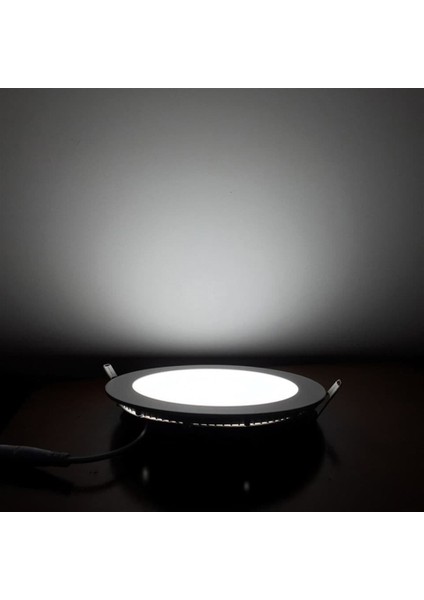 3W Slim Kasa LED Panel Armatür Beyaz Işık FL-2038-B modelleri