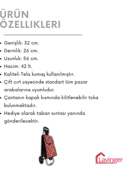 Pazar Arabası Yedek Çantası modelleri