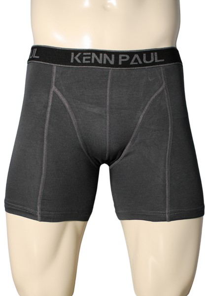 Bambu Uzun Paçalı Sporcu Boxer - Füme, Nefes Alır, Konforlu fırsatları