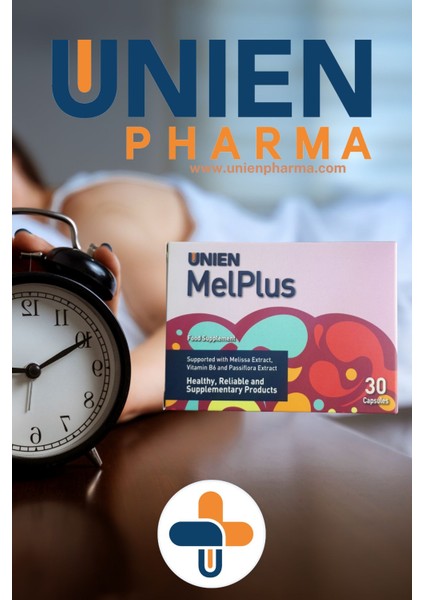 Melplus 30 Kapsül / Passiflora Ekstresi, Kedi Otu Ekstresi, Melisa Ekstresi, Mayıs Papatyası Ekstresi ve Vitamin B6 İçeren Takviye Edici Gıda