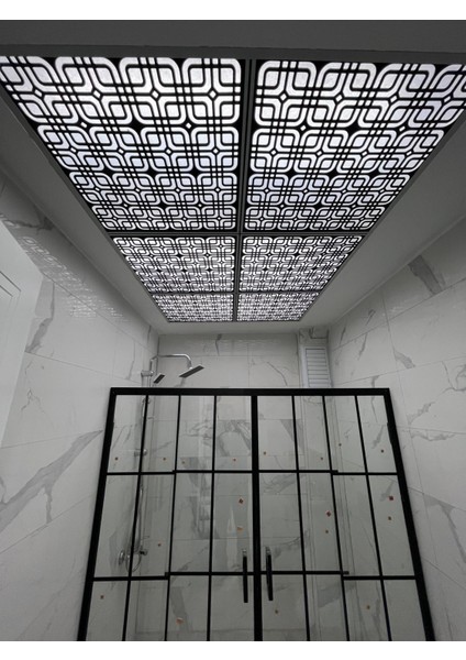 Dekoratif Asma Tavan Paneli Moderna Modeli 60 x 60 cm modelleri