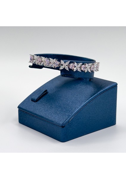 Pırlanta Montür Yonca Su Yolu Gümüş Bileklik fırsatları