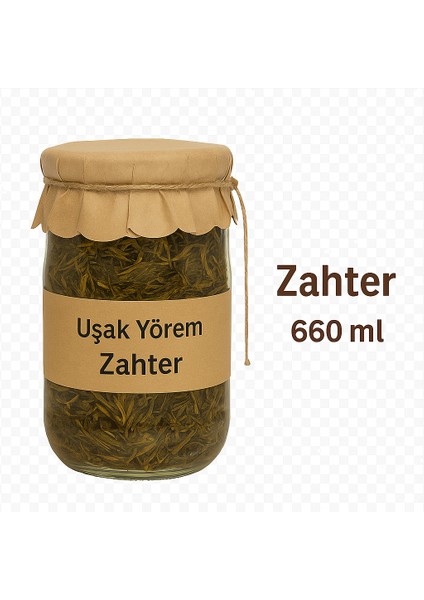 Zeytinyağlı Kahvaltılık Zahter 660 ml Uşak Yörem