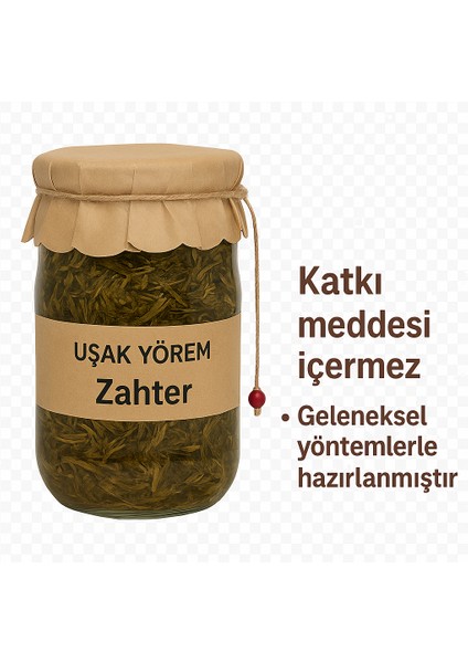 Zeytinyağlı Kahvaltılık Zahter 660 ml Uşak Yörem