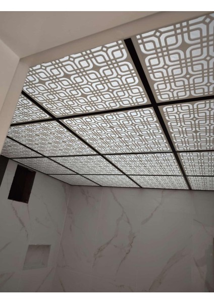 Dekoratif Asma Tavan Paneli Moderna Modeli 60 x 60 cm fırsatları