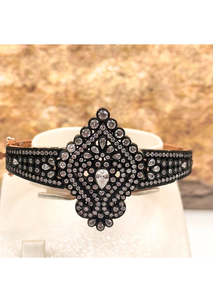 Rosegold Özel Üretim Elmas Modeli Gümüş Bileklik fiyatları