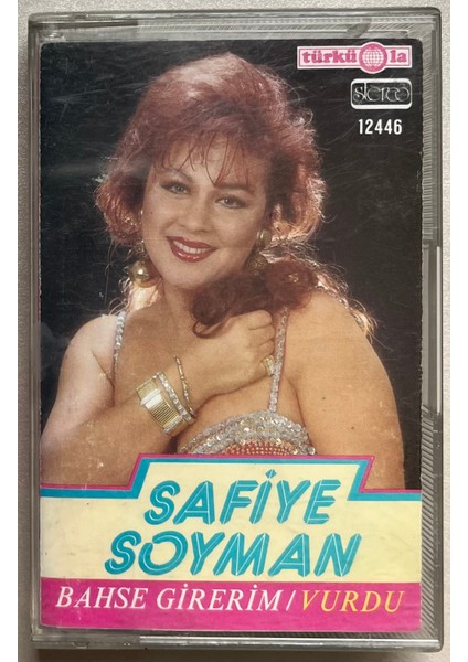 Safiye Soyman Bahse Girerim Vurdu Kaset (Orjnal Dönem Baskı Kaset)