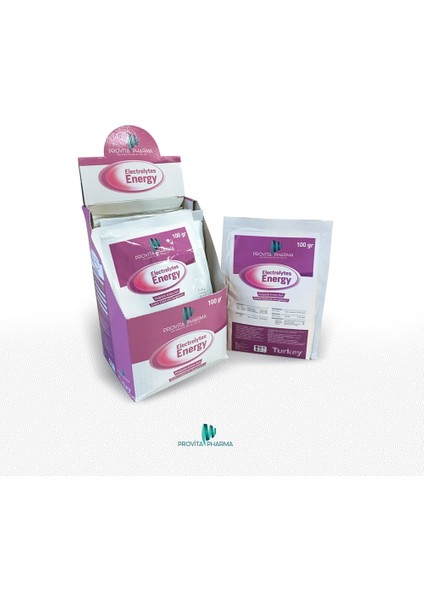 Royal Electrolytes Energy Probıotık Amino Asit Katkılı Elektrolit Dengeleyici Premiks 100 Gram