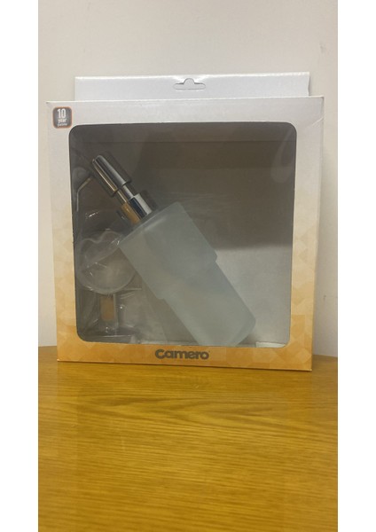 Adnoss Camero Otto Sıvı Sabunluk Camlı OTT-C1006