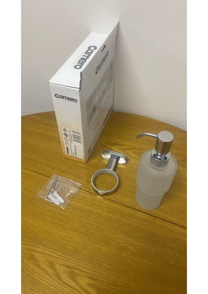 Adnoss Camero Otto Sıvı Sabunluk Camlı OTT-C1006