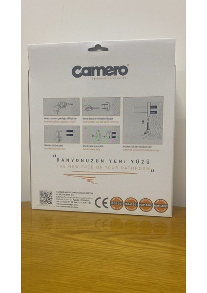 Adnoss Camero Otto Sıvı Sabunluk Camlı OTT-C1006