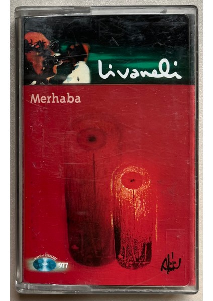 Zülfü Livaneli Merhaba Kaset (Orjnal Dönem Baskı Kaset)