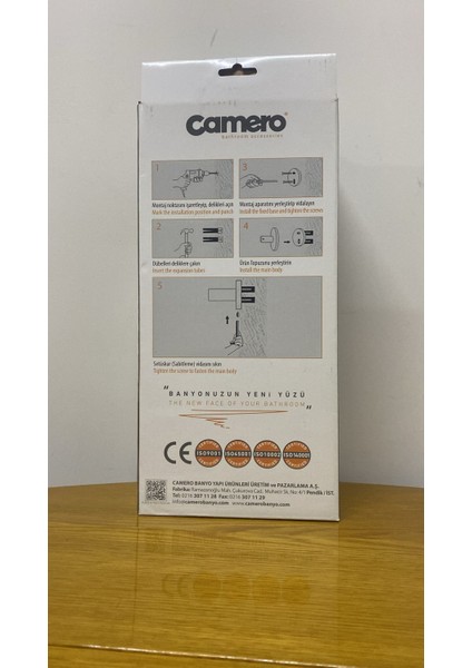 Adnoss Camero Klozet Fırçası Metal MIA-C1032
