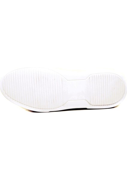 Çanta Beyaz Hakiki Deri Sneaker Ayakkabı 632.2501 fırsatları