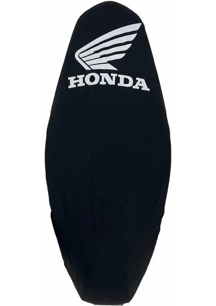 3D Honda Uyumlu Sele Kılıfı Siyah Beyaz