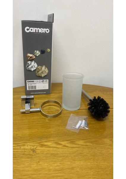Adnoss Camero Line Klozet Fırçası Camlı LIN-C1031