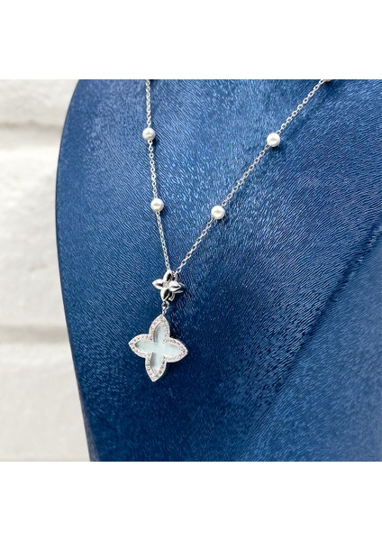 Inci Detaylı Özel Tasarım Gümüş Kolye modelleri