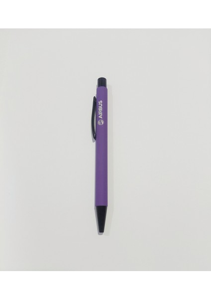 Airbus Rubber Gövde Basmatik Tükenmez Kalem