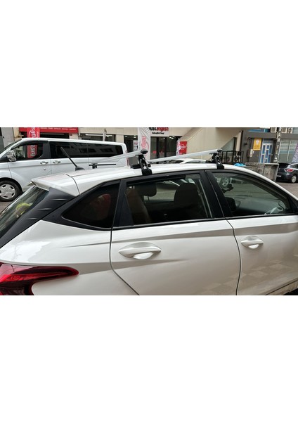 Hyundai I20 2019-2024 Uyumlu Port Bagaj Ara Atkı Tavan Çıtası Alüminyum