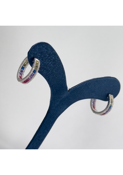 Mix Taşlı Doğaltaş Gümüş Küpe fiyatları