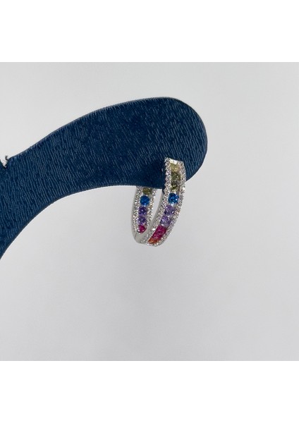 Mix Taşlı Doğaltaş Gümüş Küpe fırsatları