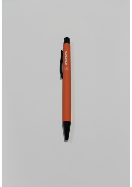 Boeing Rubber Gövde Basmatik Tükenmez Kalem