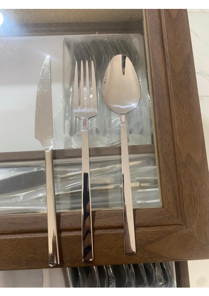 78 Parça Sandıklı Kaşık Çatal Seti fiyatları