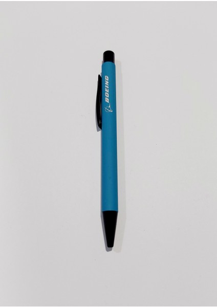 Boeing Rubber Gövde Basmatik Tükenmez Kalem