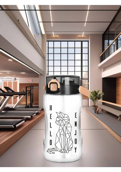 Watermode 1500 ml Dev Sporcu Su Matarası. Evde/okulda/işte indirimleri