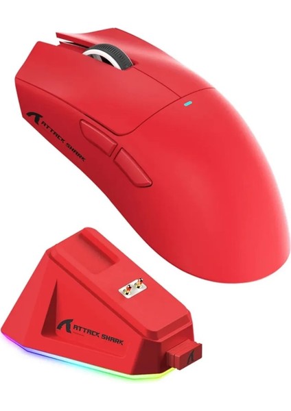 X11 Superlıght 22000 Dpı PAW3311 Şarj Istasyonuna Sahip Kablosuz Oyuncu Faresi