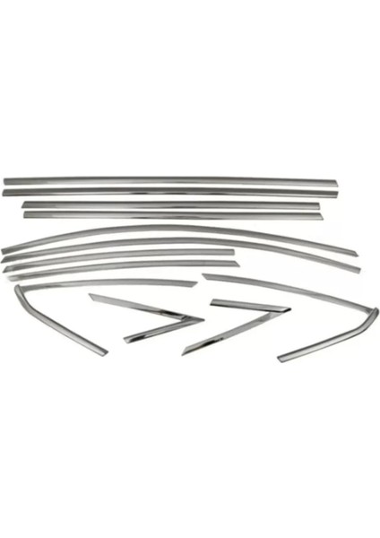 Seat Leon Cam Çerçevesi Komple Set Nikelajı 10 Parça 2021+ Sonrası Uyumlu fiyatları