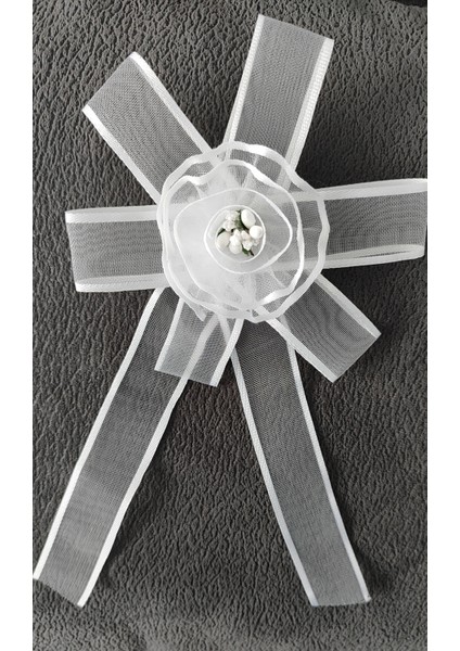 Beyaz Bohça Çeyiz Tepsi Valiz Süsleme Süsü